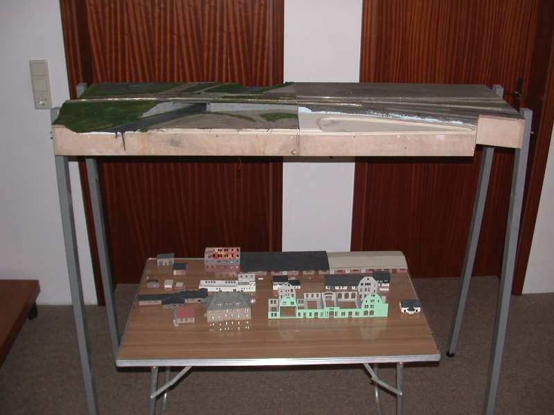 Stellprobe fuer Ausstellung