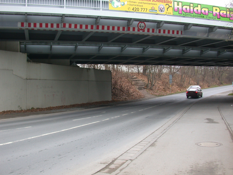 Unterführung der Neustadter Straße 2004